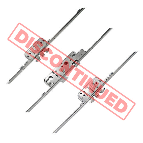 AGB Latch Deadbolt 2 Poseidon Bolts Lift Lever Multipoint Door Lock (distance between Poseidon